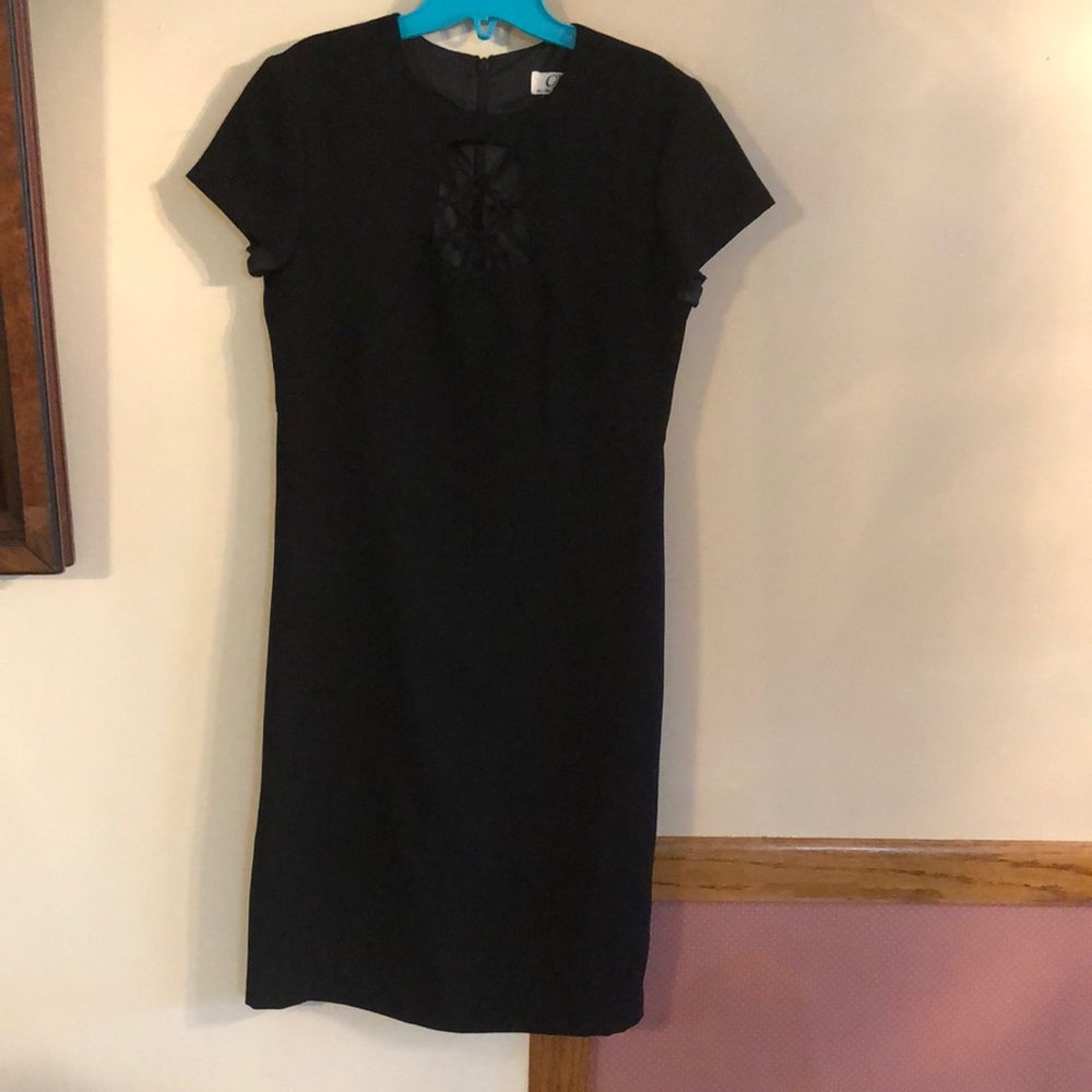 Clues black gorgeous special occasion dress 6